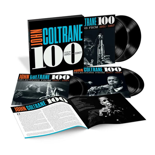 COLTRANE,JOHN - COLTRANE 100: SELECTIONS FROM 1951-1967 Box Set Vinyl LP