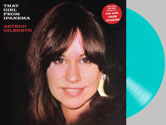 Astrud Gilberto - That Girl from Ipanema - Aqua Blue Vinyl LP