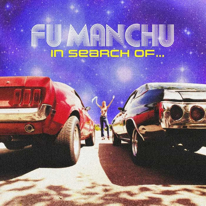 FU MANCHU - IN SEARCH OF - 30TH ANNIVERSARY - RED/BLUE Vinyl LP