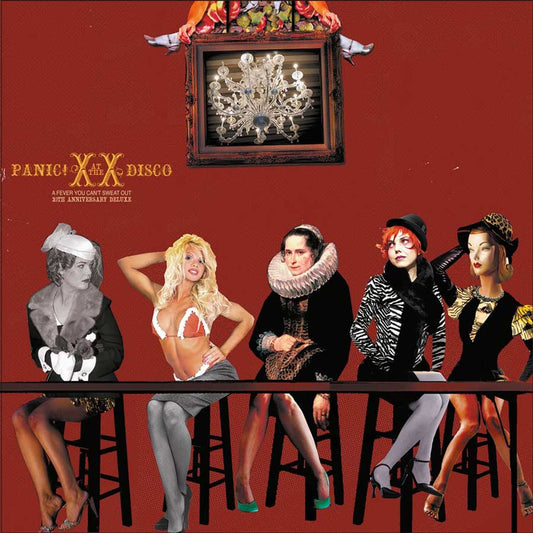 PANIC! AT THE DISCO - FEVER YOU CAN'T SWEAT OUT - 20TH ANNIVERSARY RED Vinyl LP