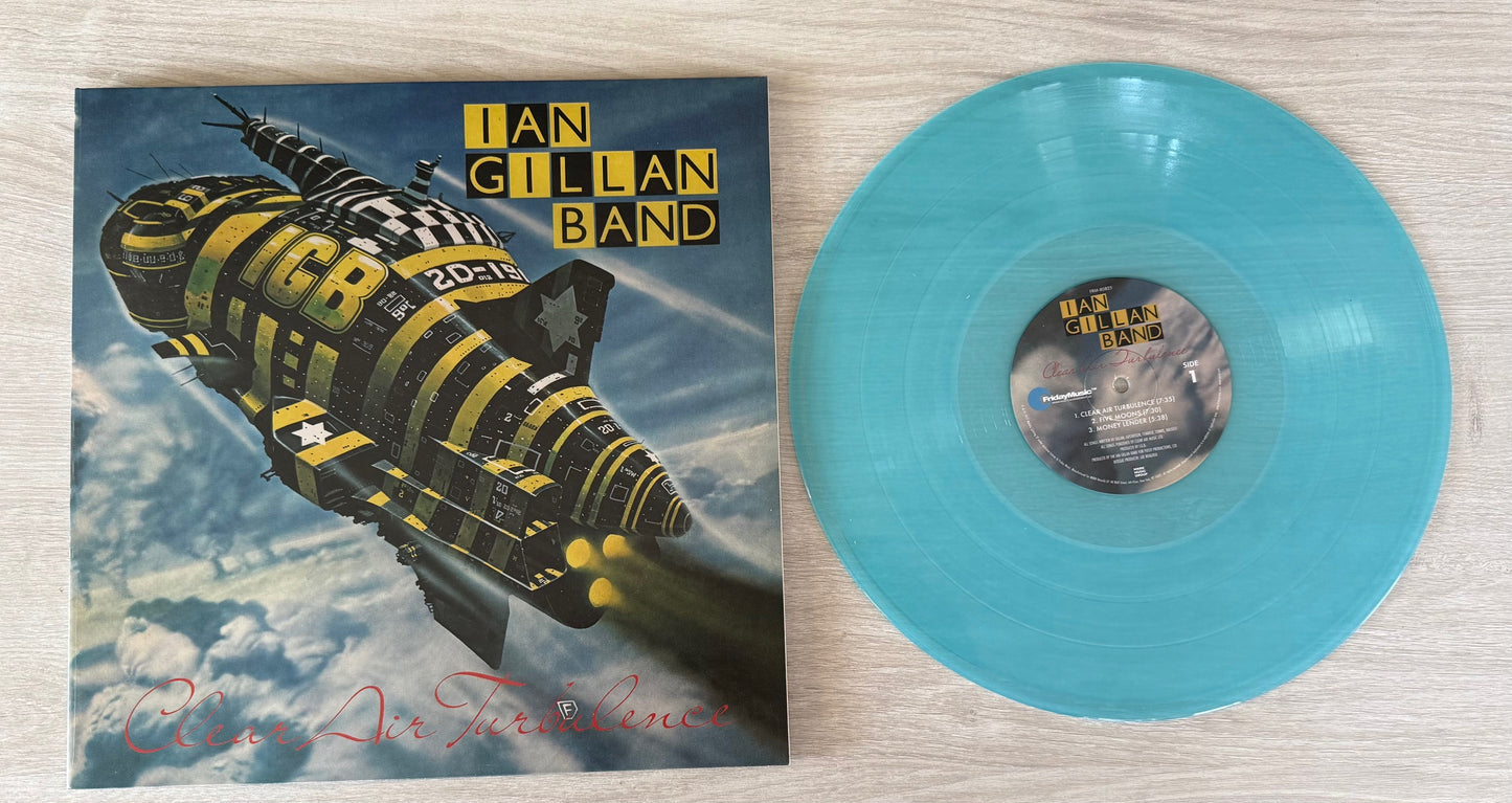 Ian Gillan Band - Clear Air Turbulence - 50th Anniversary Edition Clear Blue Vinyl LP