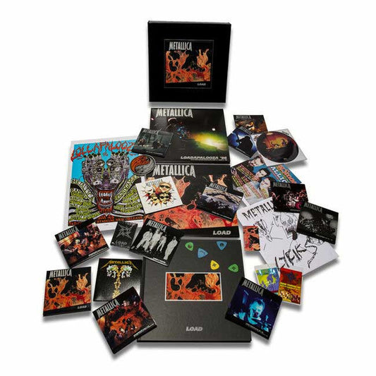 Metallica - Load (Deluxe) Numbered Limited Edition 180g 5LP, 45rpm 7" Vinyl Picture Disc, 15CD, 4DVD & Book Box Set LP