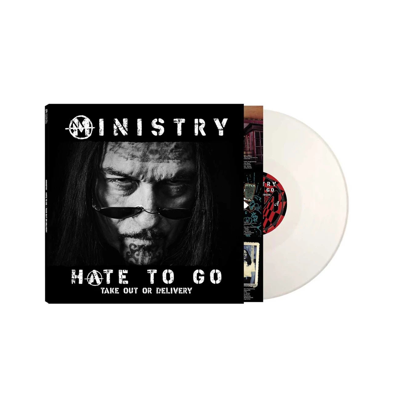 MINISTRY - HATE TO GO: TAKE OUT OR DELIVERY White Vinyl LP