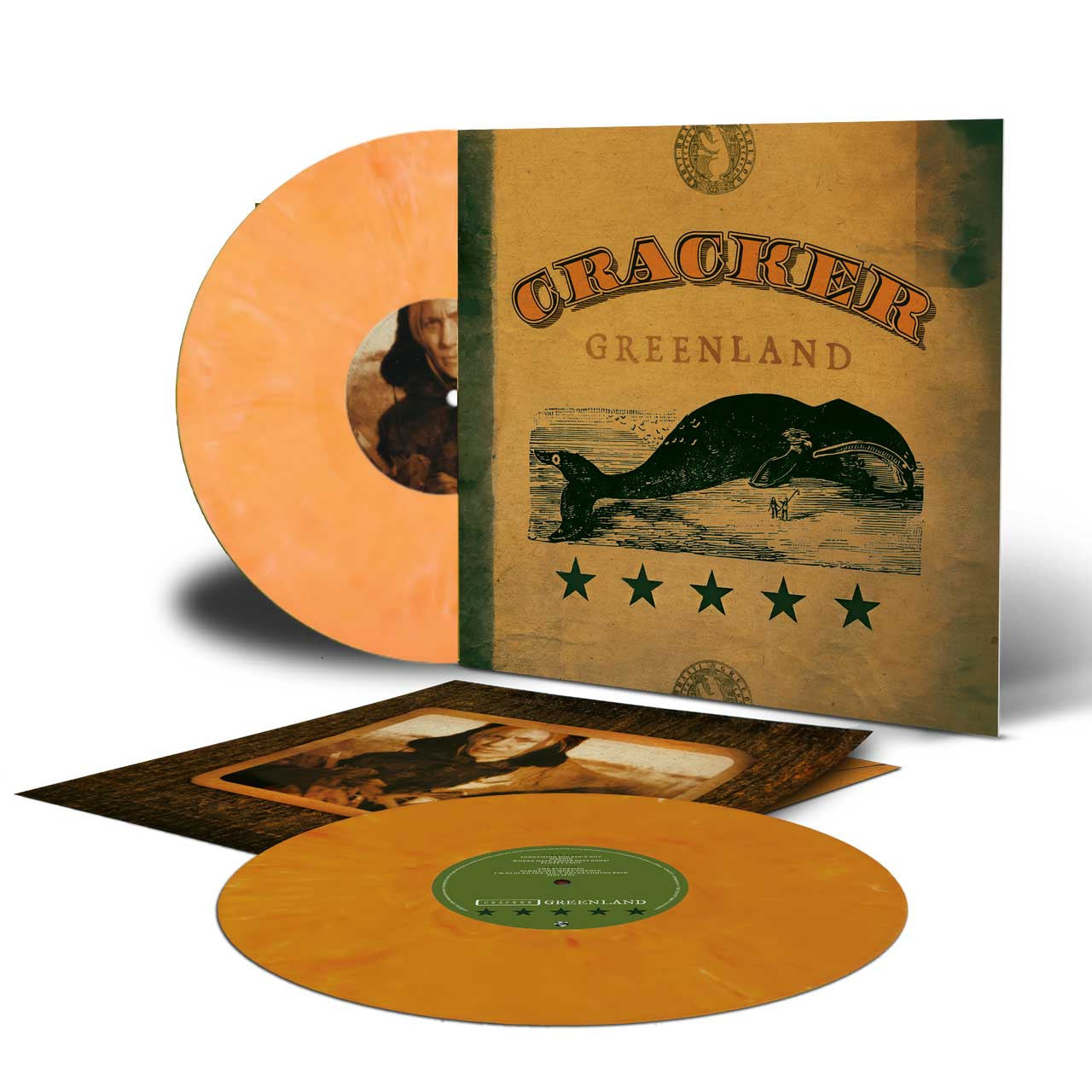 CRACKER - GREENLAND - ORANGE ECO MIX VINYL Vinyl LP