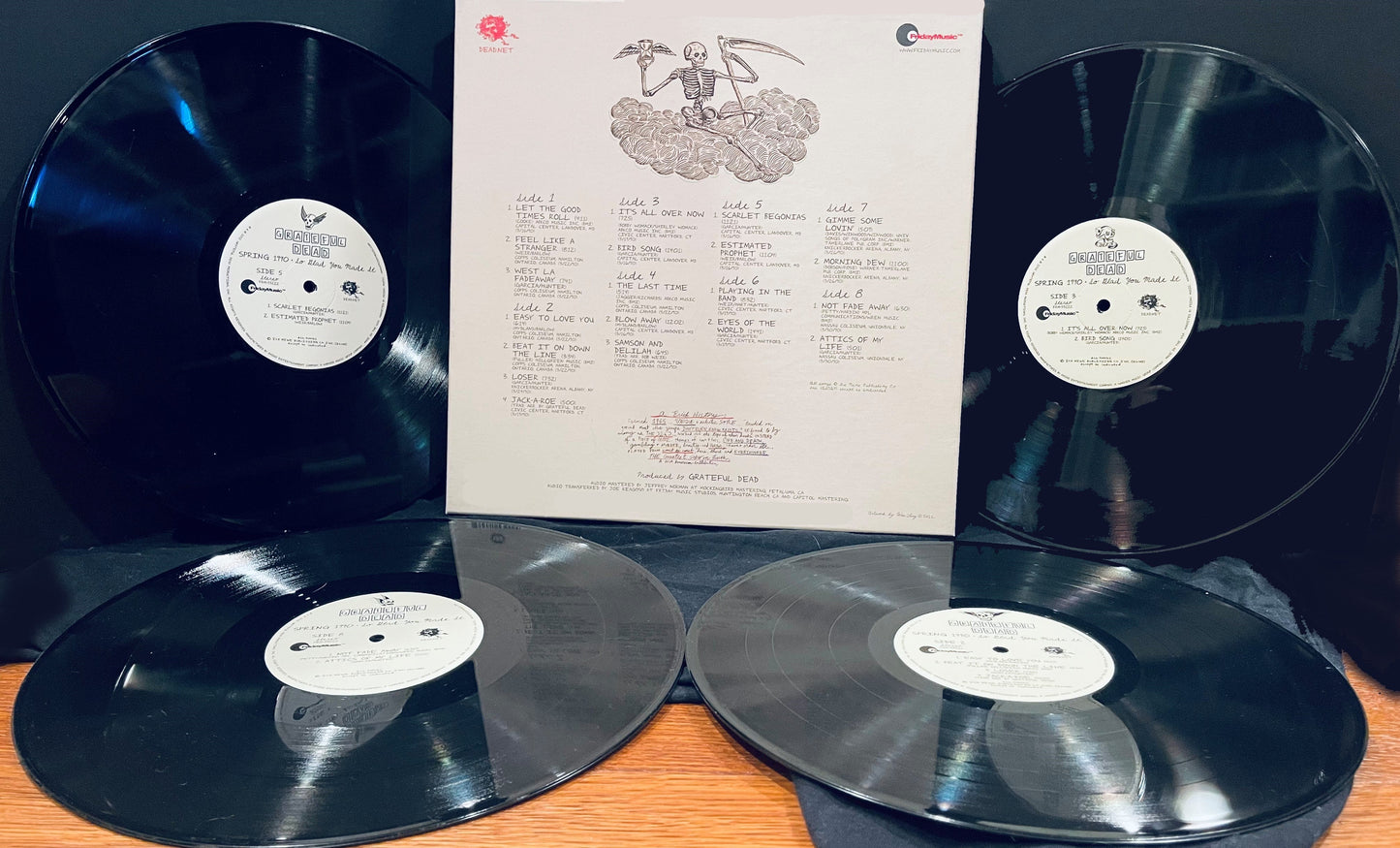 GRATEFUL DEAD - SPRING 1990-SO GLAD YOU MADE IT Vinyl LP
