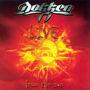 DOKKEN- LIVE FROM THE SUN Blue Vinyl LP