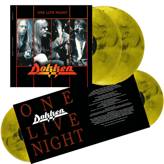 Dokken - One Live Night Smoke Yellow Vinyl LP