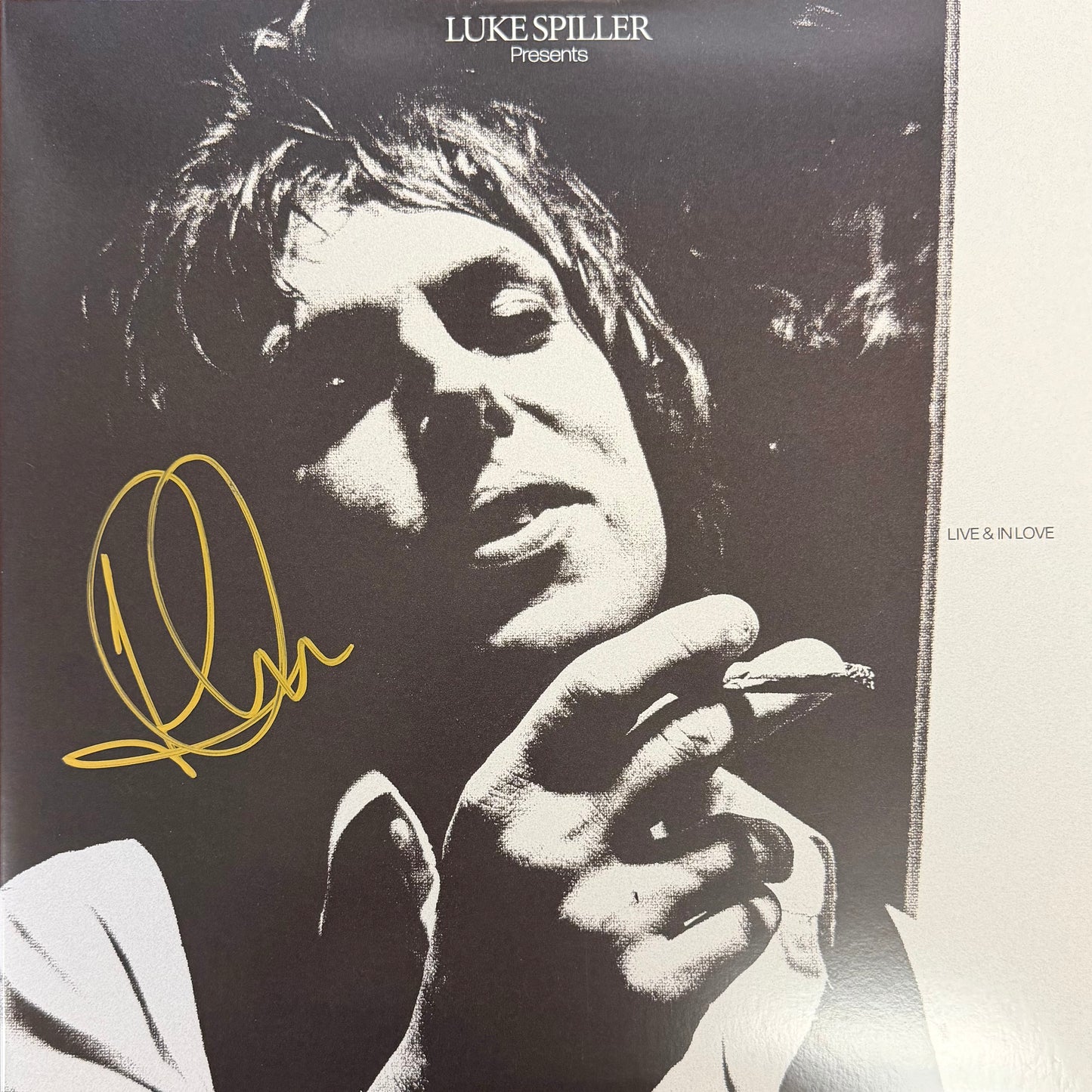 LUKE SPILLER - PRESENTS LIVE & IN LOVE 180 GRAM AUDIOPHILE LIMITED AUTOGRAPHED 2 VINYL LPs