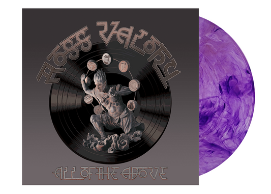 ROSS VALORY - ALL OF THE ABOVE W/ AUTOGRAPHED PHOTO PURPLE SWIRL Vinyl LP