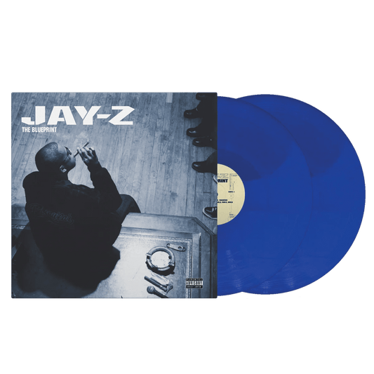 JAY Z- THE BLUEPRINT [Explicit Content] Blue Vinyl LP