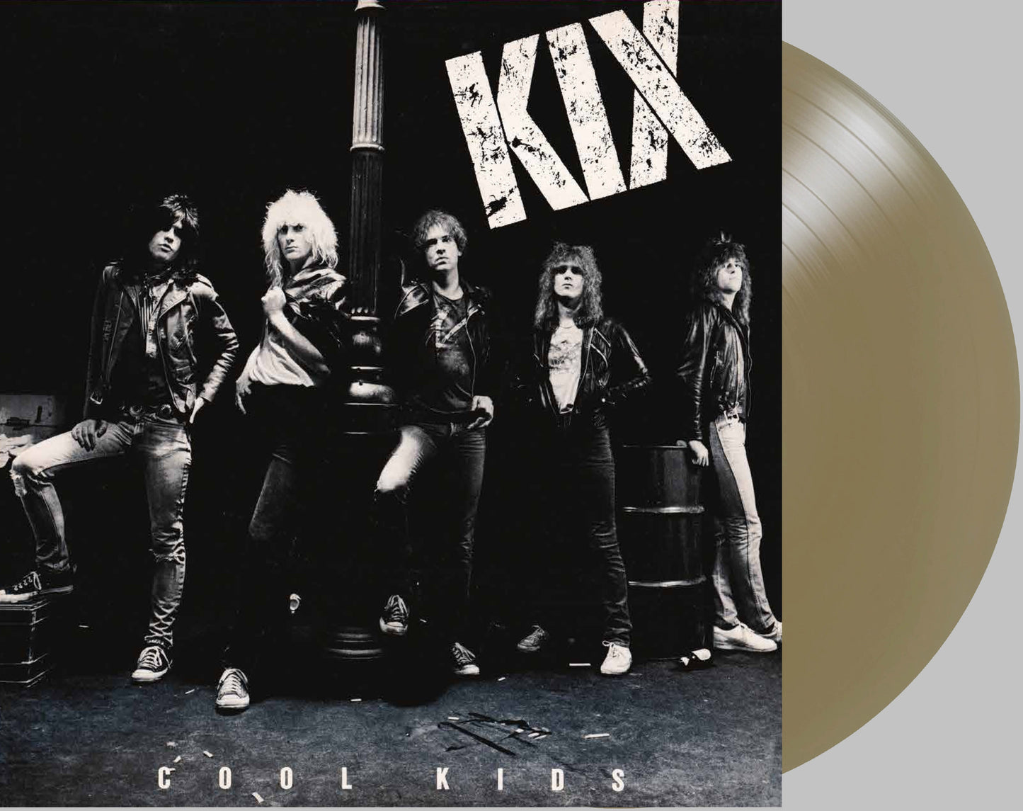 KIX - COOL KIDS Gold Vinyl LP