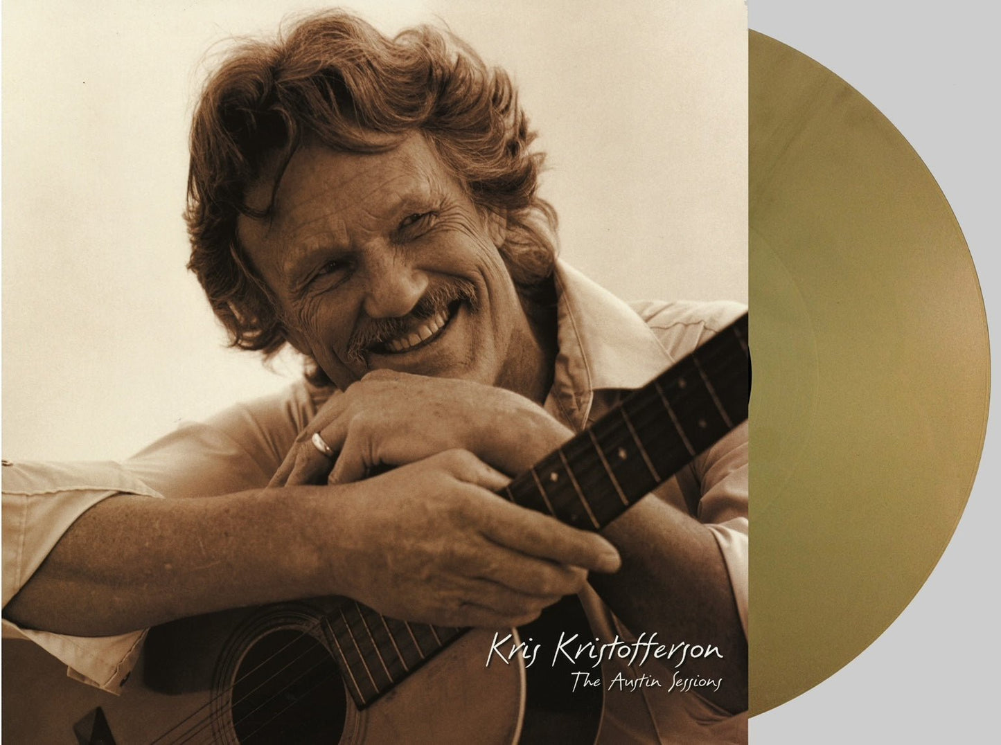 KRISTOFFERSON,KRIS - AUSTIN SESSIONS Gold Vinyl LP