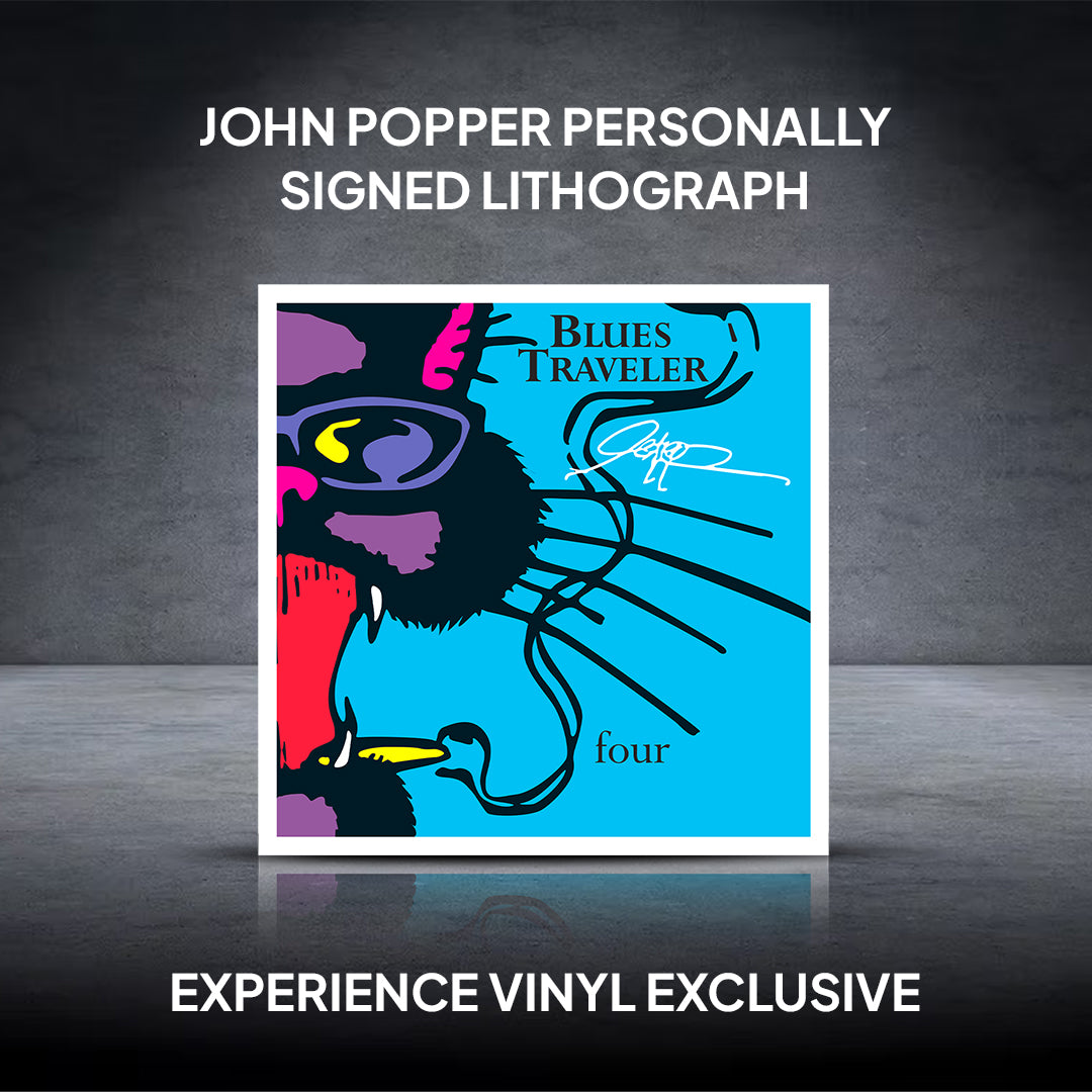John Popper - Alternative Cover of Four Personally Signed Lithograph