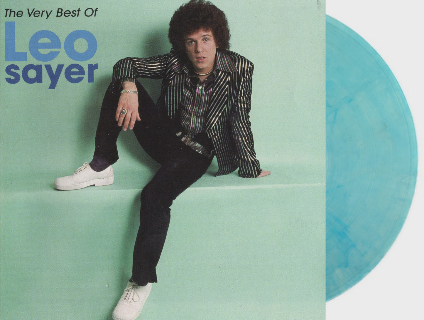 LEO SAYER - The Very Best Of Leo Sayer - Transparent Ice Blue Vinyl LP