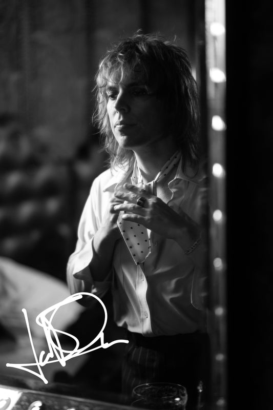 Luke Spiller - Love Will Probably Kill Me Before Cigarettes And Wine W/Signed Picture, 11 Page Lyric Booklet White Vinyl LP