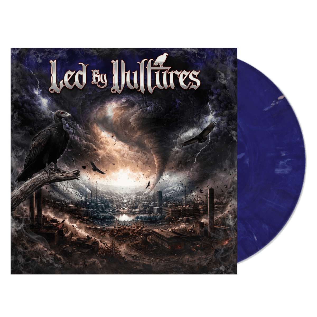 LED BY VULTURES - Led By Vultures Blue Colored Vinyl LP