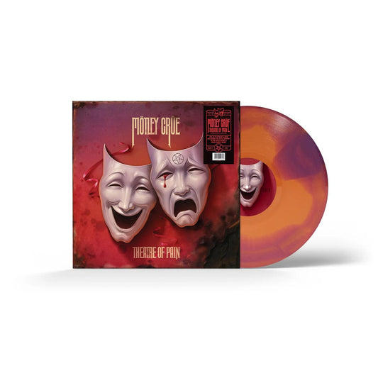 MOTLEY CRUE - THEATRE OF PAIN COLORED Vinyl LP