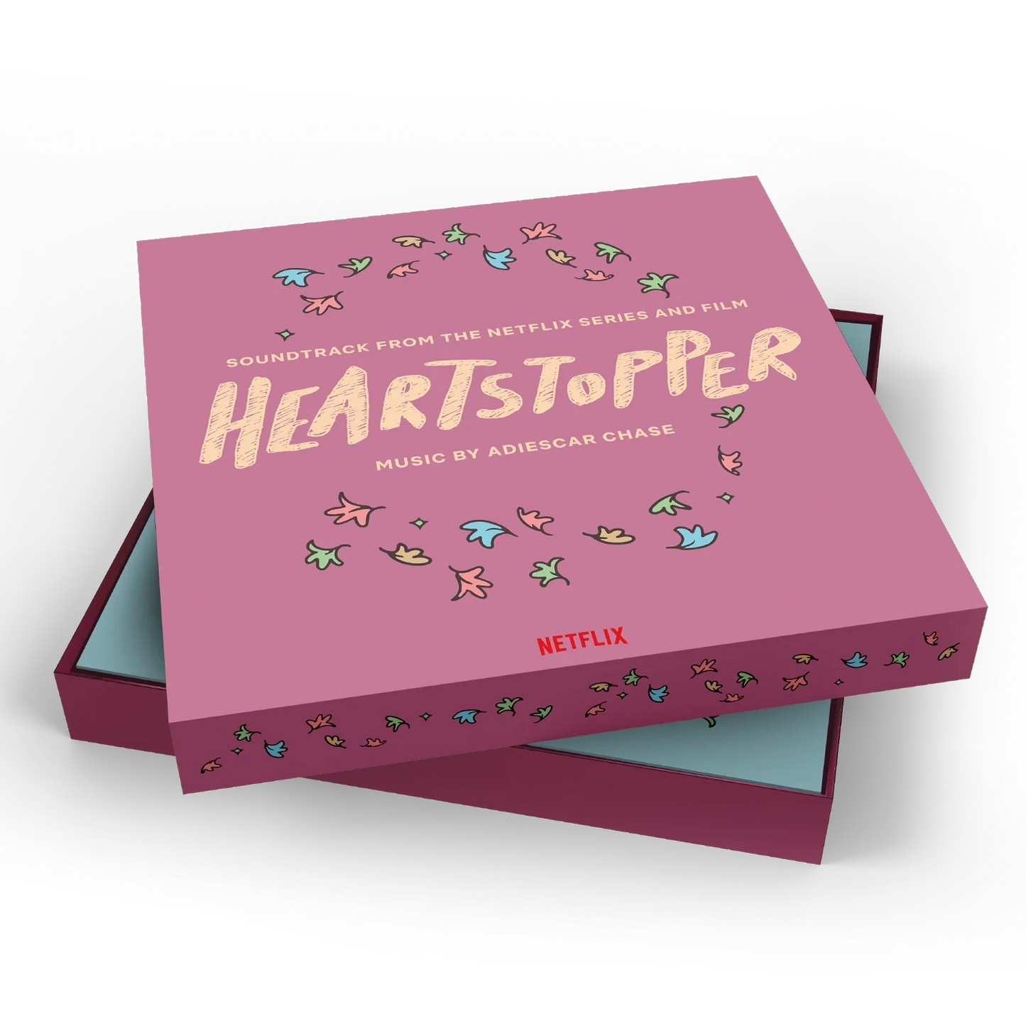 CHASE,ADIESCAR - HEARTSTOPPER - O.S.T. (IEX) Blue Vinyl LP