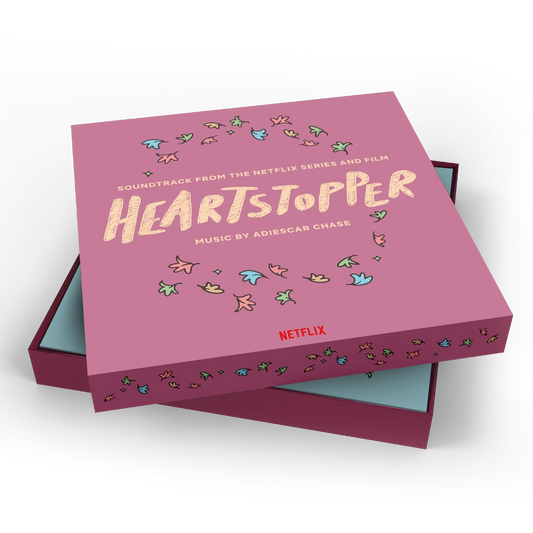 CHASE,ADIESCAR - HEARTSTOPPER - O.S.T. (IEX) Blue Vinyl LP
