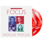 FOCUS - BEST OF FOCUS HOCUS POCUS Red and White Swirl Vinyl LP