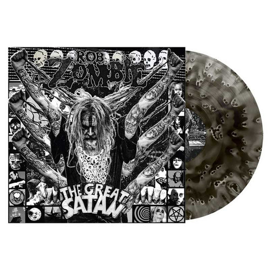 ROB ZOMBIE - THE GREAT SATAN - GHOSTLY BLACK Vinyl LP