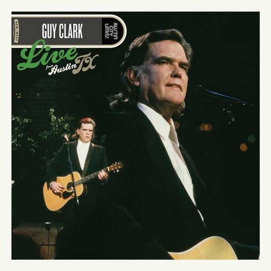 GUY CLARK - LIVE FROM AUSTIN, TX - TOMATO RED Vinyl LP
