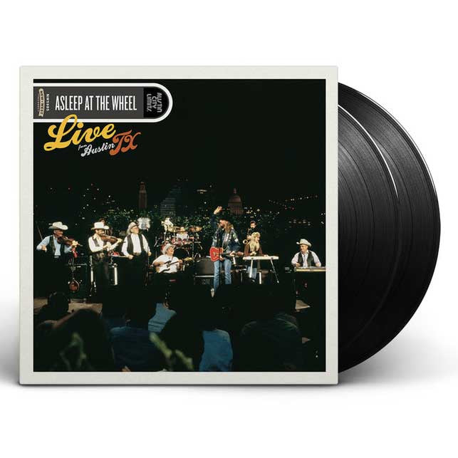 ASLEEP AT THE WHEEL - LIVE FROM AUSTIN, TX Vinyl LP