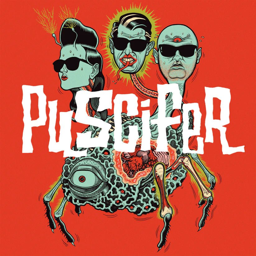 Puscifer - Global Probing Live Limited Edition Clear Green w/Black Smoke Vinyl LP