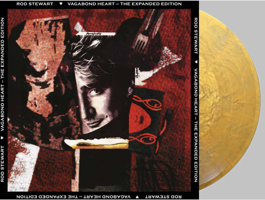 Rod Stewart - Vagabond Heart - Expanded Edition Bonus Tracks Metallic Gold Swirl Vinyl LP