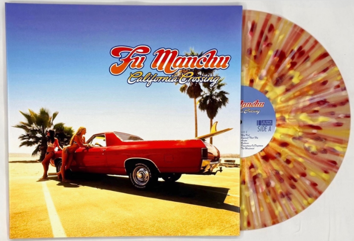 FU MANCHU - CALIFORNIA CROSSING 25th Anniversary El Camino/Sand Splatter Colored Vinyl LP