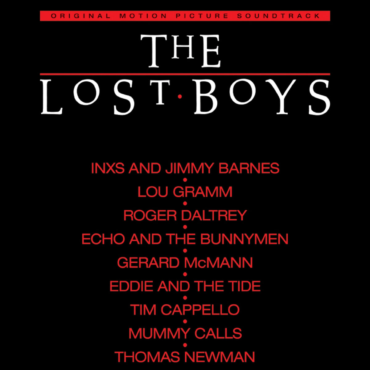 The Lost Boys - O.S.T 40th Anniversary Clear Yellow Gold Vinyl LP