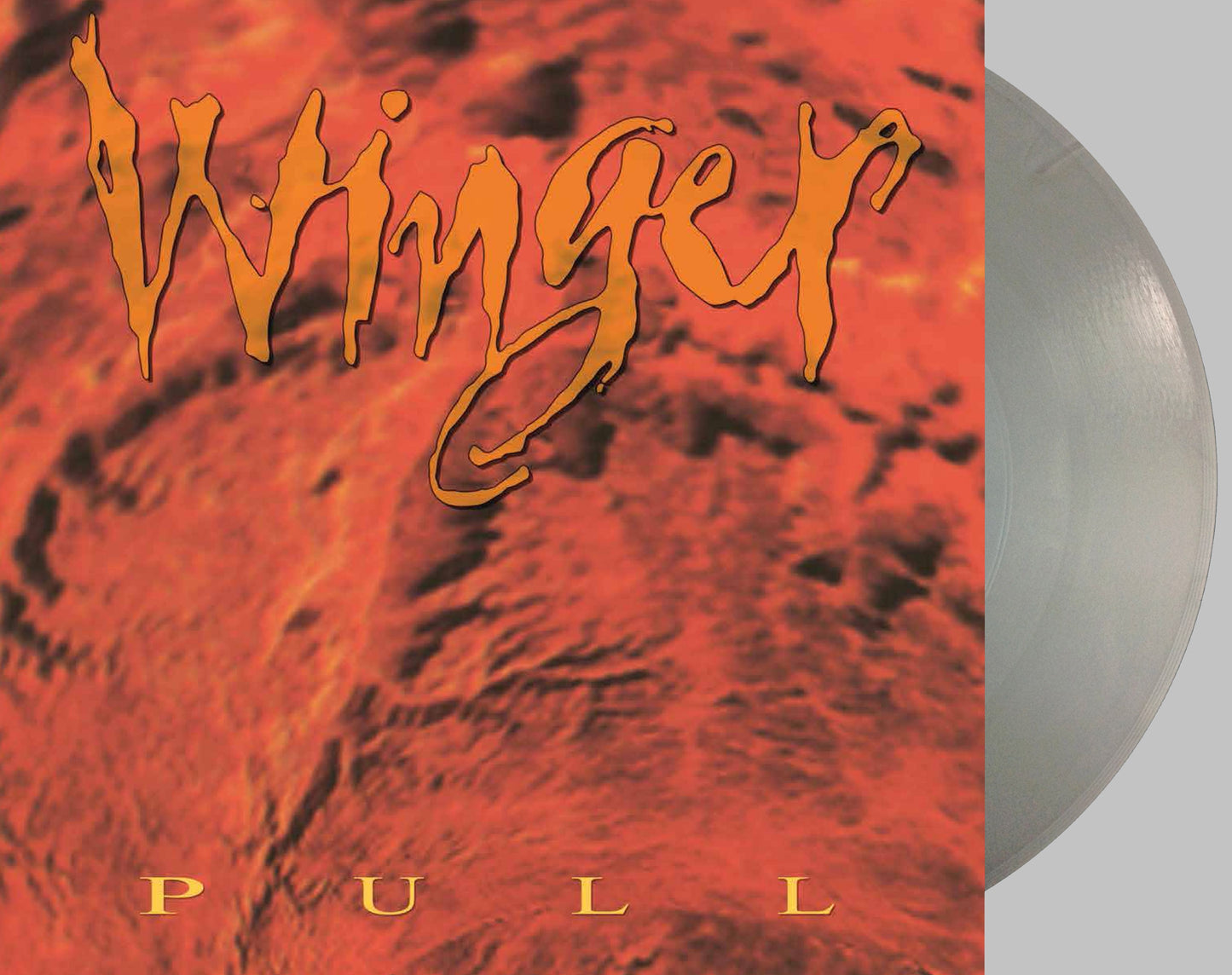 WINGER - PULL Silver Metallic Vinyl LP