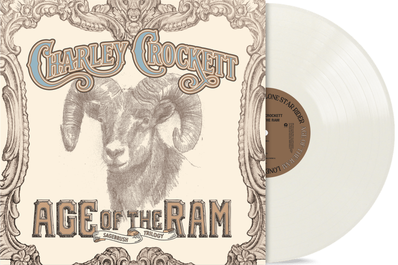 CROCKETT,CHARLEY - AGE OF THE RAM White Vinyl LP