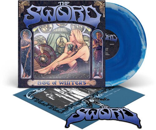 SWORD - AGE OF WINTERS (20TH ANNIVERSARY) Blue Vinyl LP