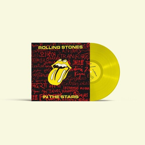 Rolling Stones- In The Stars Colored EP Yellow Vinyl LP