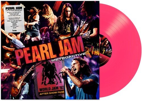 PEARL JAM - METROACTIVE Colored Vinyl LP