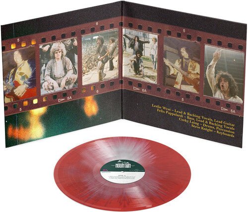 MOUNTAIN - LIVE AT THE FILLMORE EAST IN NYC JUNE 28, 1971 Clear Red Colored Vinyl LP