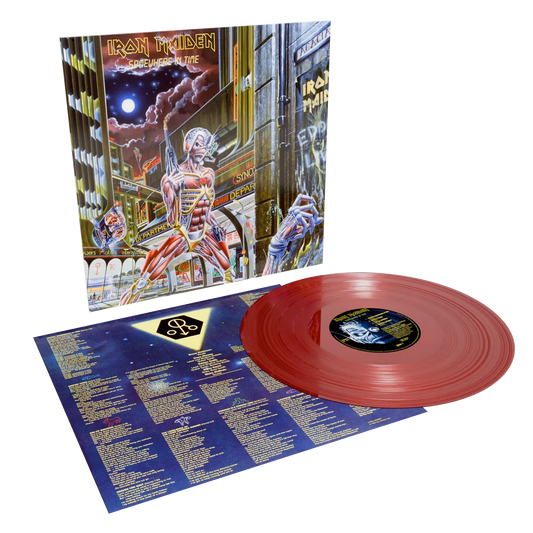 IRON MAIDEN - Somewhere in Time Oxblood Vinyl LP