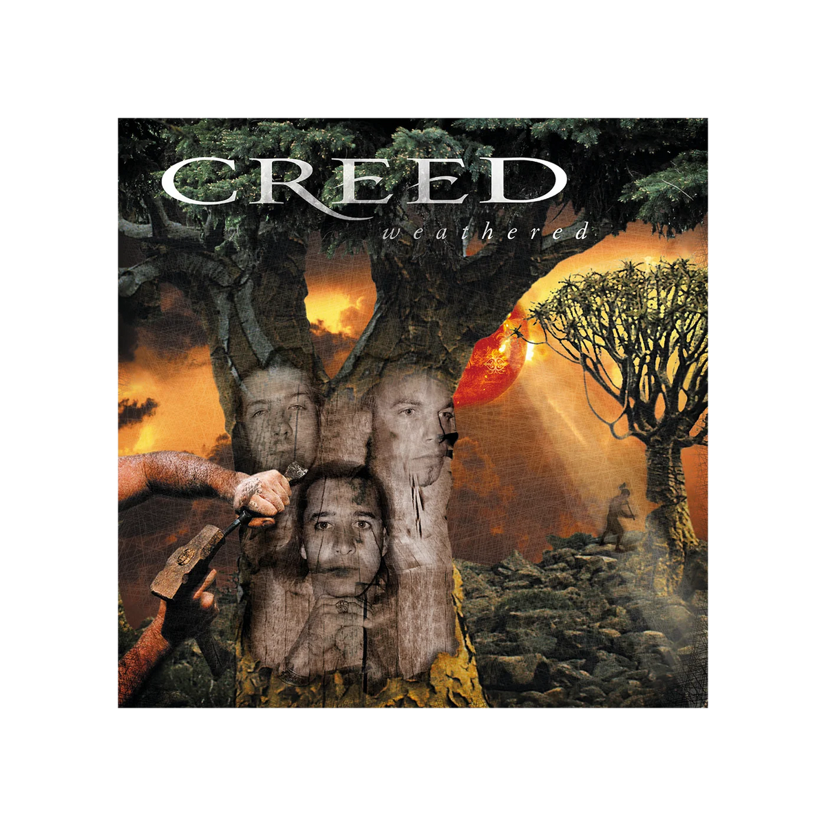 CREED - Weathered (Deluxe 25th Anniversary Edition) Nebula Vinyl LP