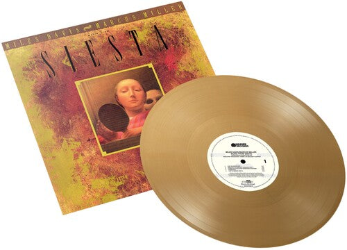 DAVIS,MILES / MILLER,MARCUS - MUSIC FROM SIESTA Gold Vinyl LP