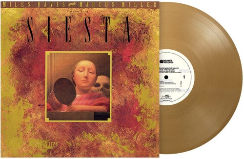 DAVIS,MILES / MILLER,MARCUS - MUSIC FROM SIESTA Gold Vinyl LP