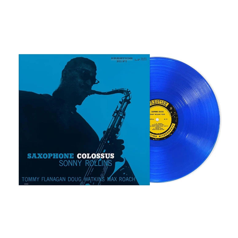 ROLLINS,SONNY - SAXOPHONE COLOSSUS Clear Blue Vinyl LP