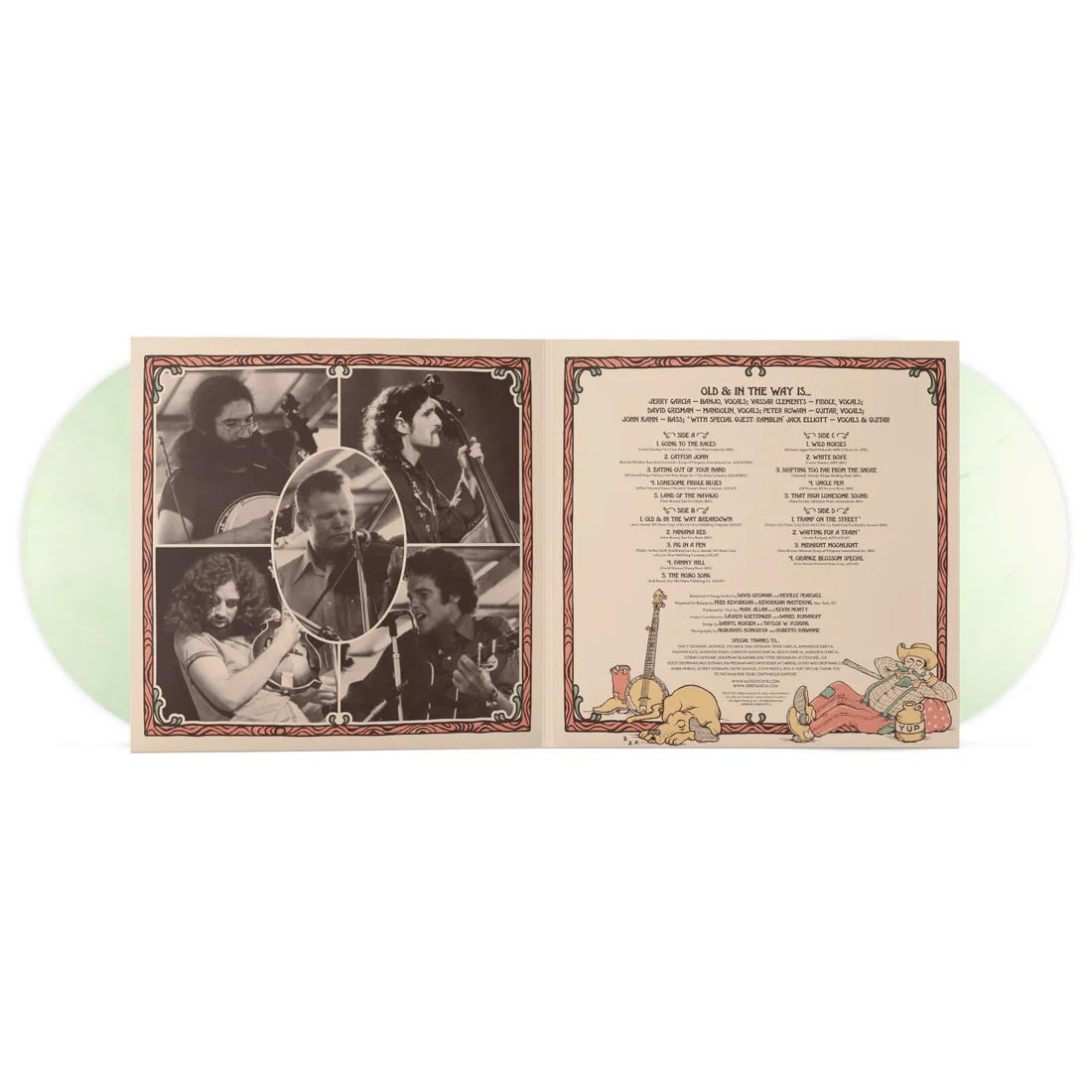 OLD & IN THE WAY - LIVE AT SONOMA STATE - 11/4/73 (Honeydew Cream) Vinyl LP