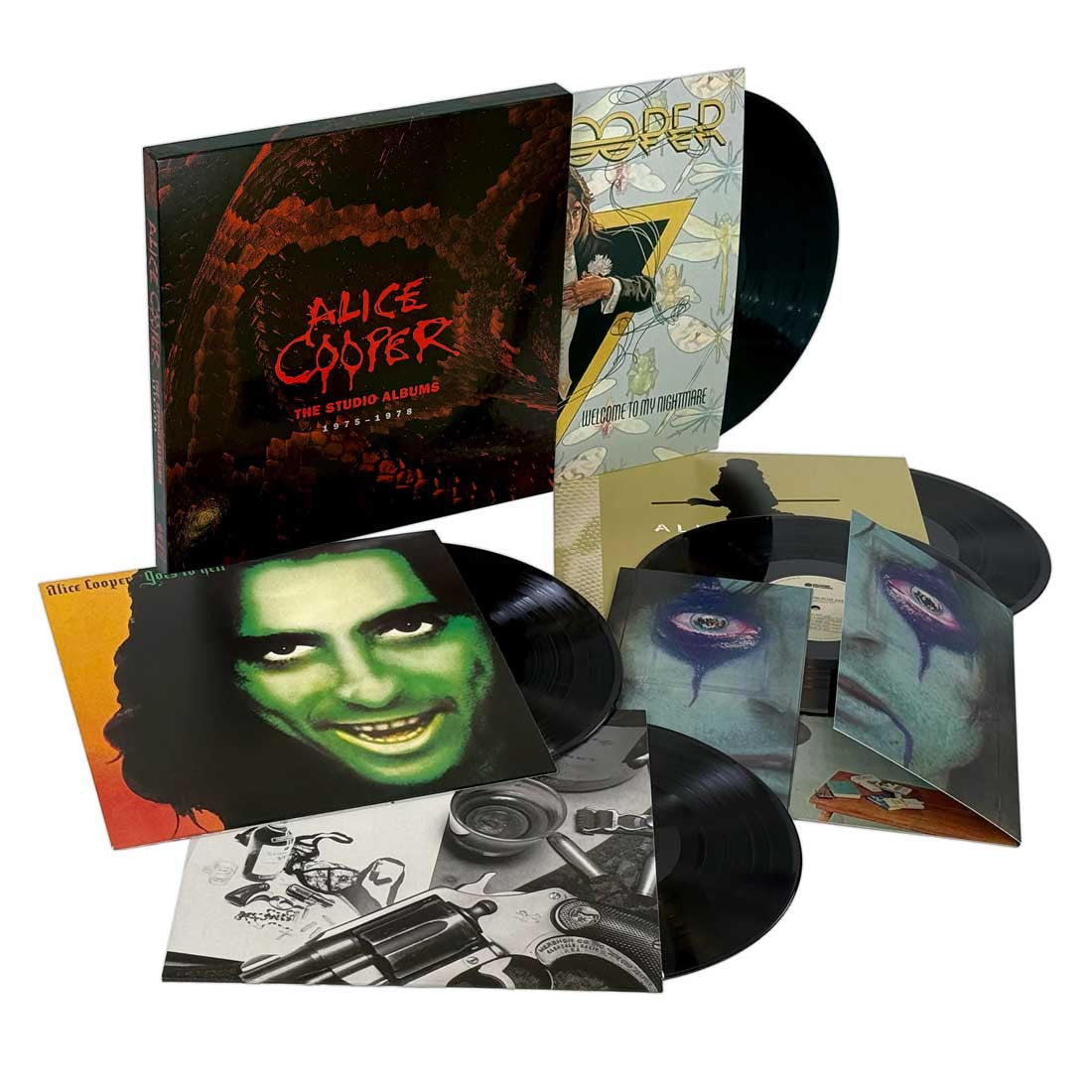 ALICE COOPER - STUDIO ALBUMS 1975 - 1978 Vinyl LP