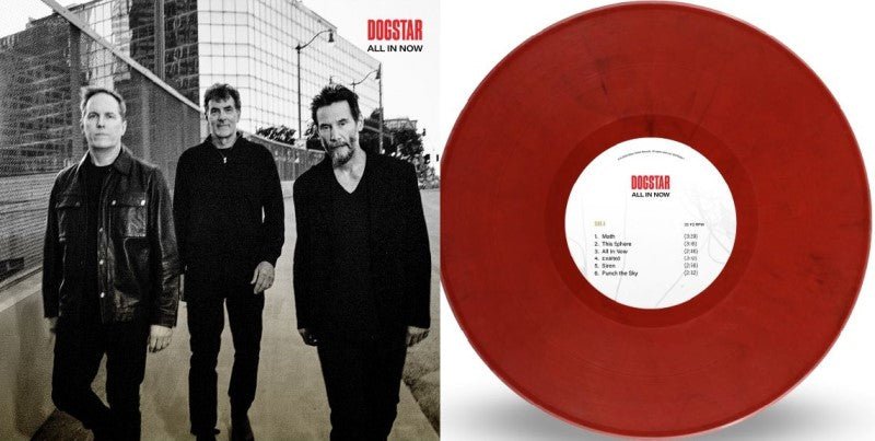 DOGSTAR - ALL IN NOW Red Marble Vinyl LP