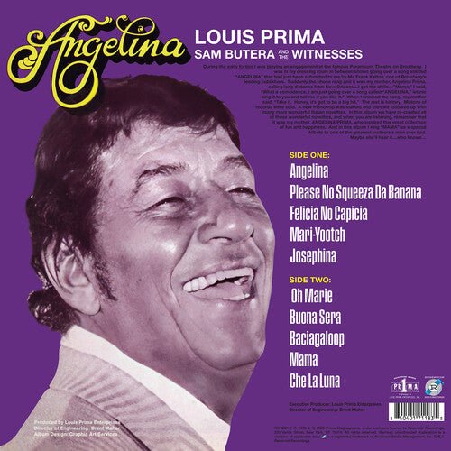 PRIMA,LOUIS - ANGELINA Green, White & Red Vinyl LP