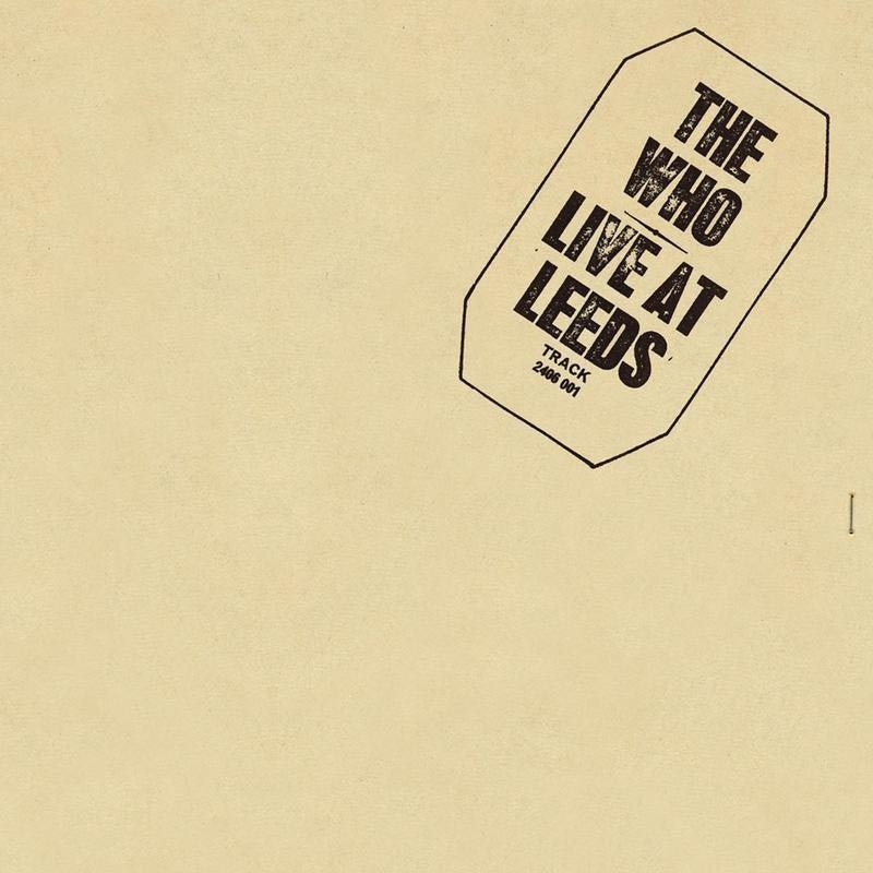 WHO - LIVE AT LEEDS Vinyl LP