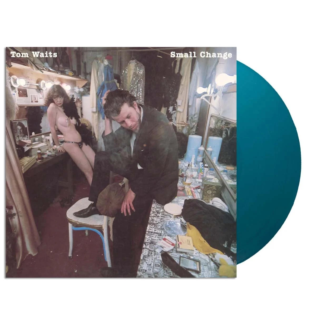 WAITS,TOM - SMALL CHANGE - TURQUOISE Vinyl LP