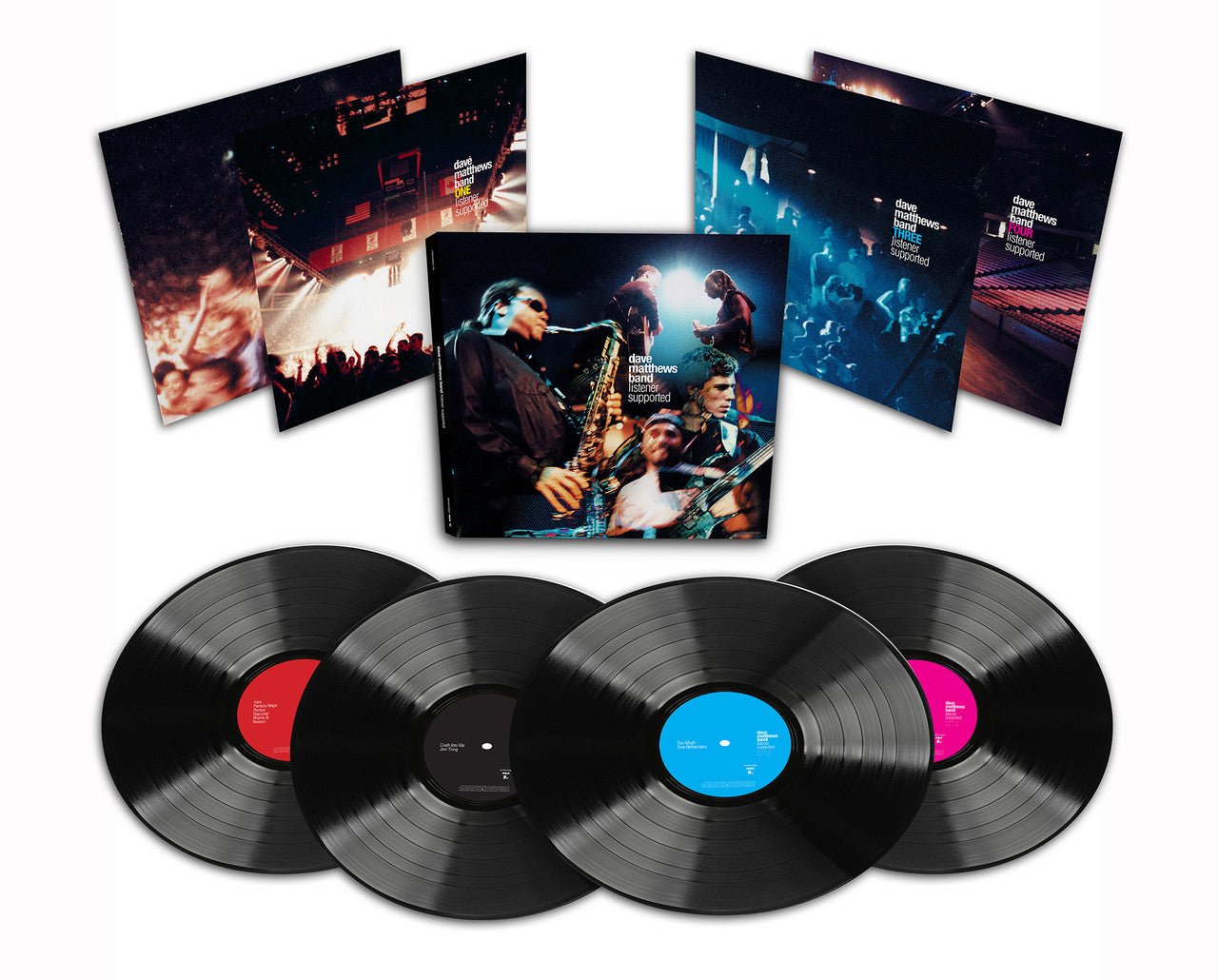 DAVE MATTHEWS BAND - LISTENER SUPPORTED (LIVE) Vinyl LP