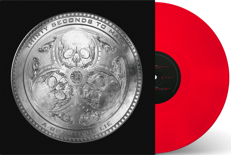 THIRTY SECONDS TO MARS - BEAUTIFUL LIE Red Vinyl LP